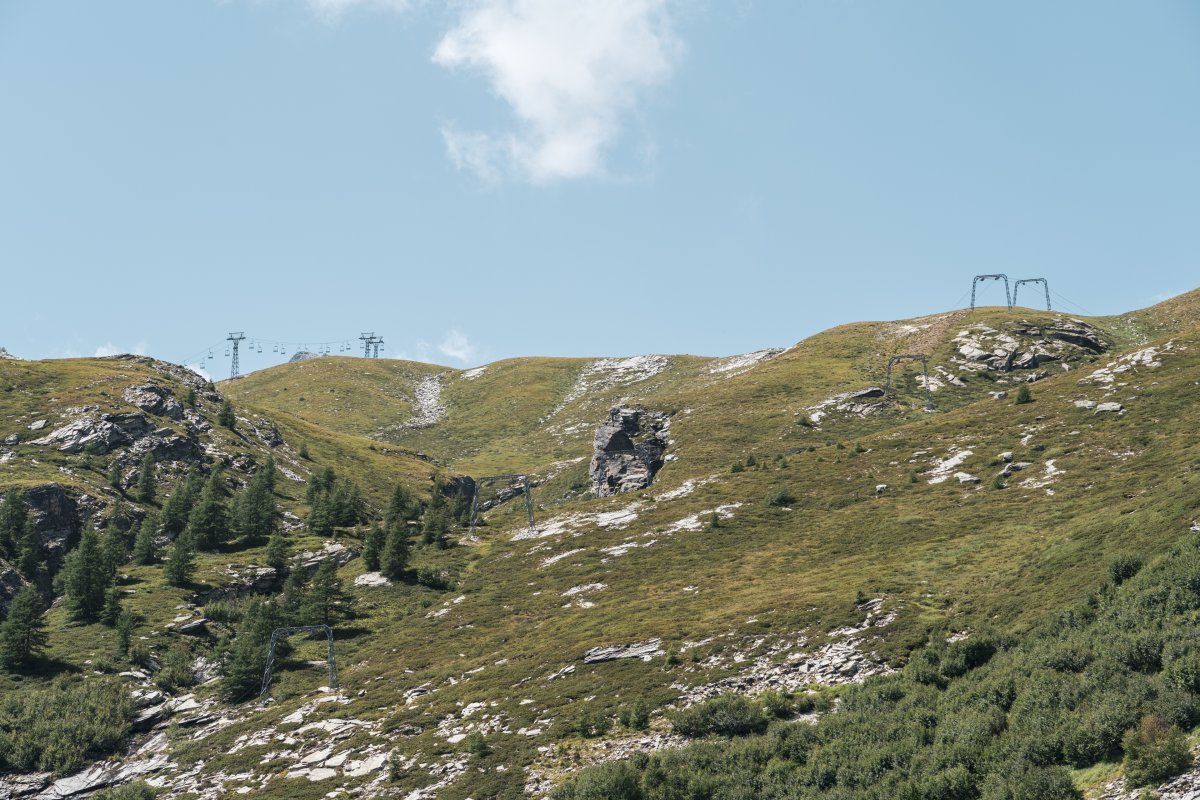 Schlepplift Tre Omen, August 2021