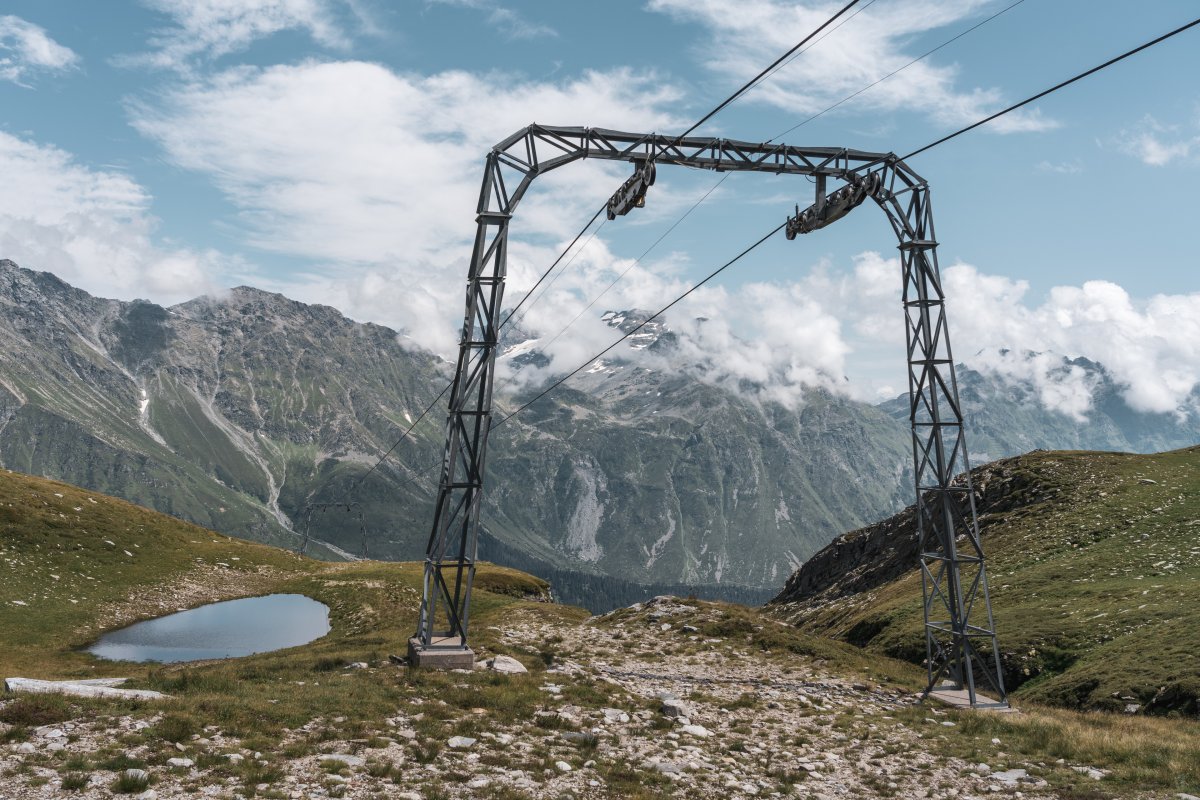 Schlepplift Tre Omen, August 2021