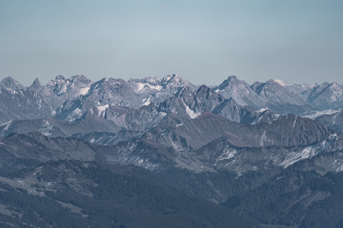 Panorama vom Säntis, Oktober 2021
