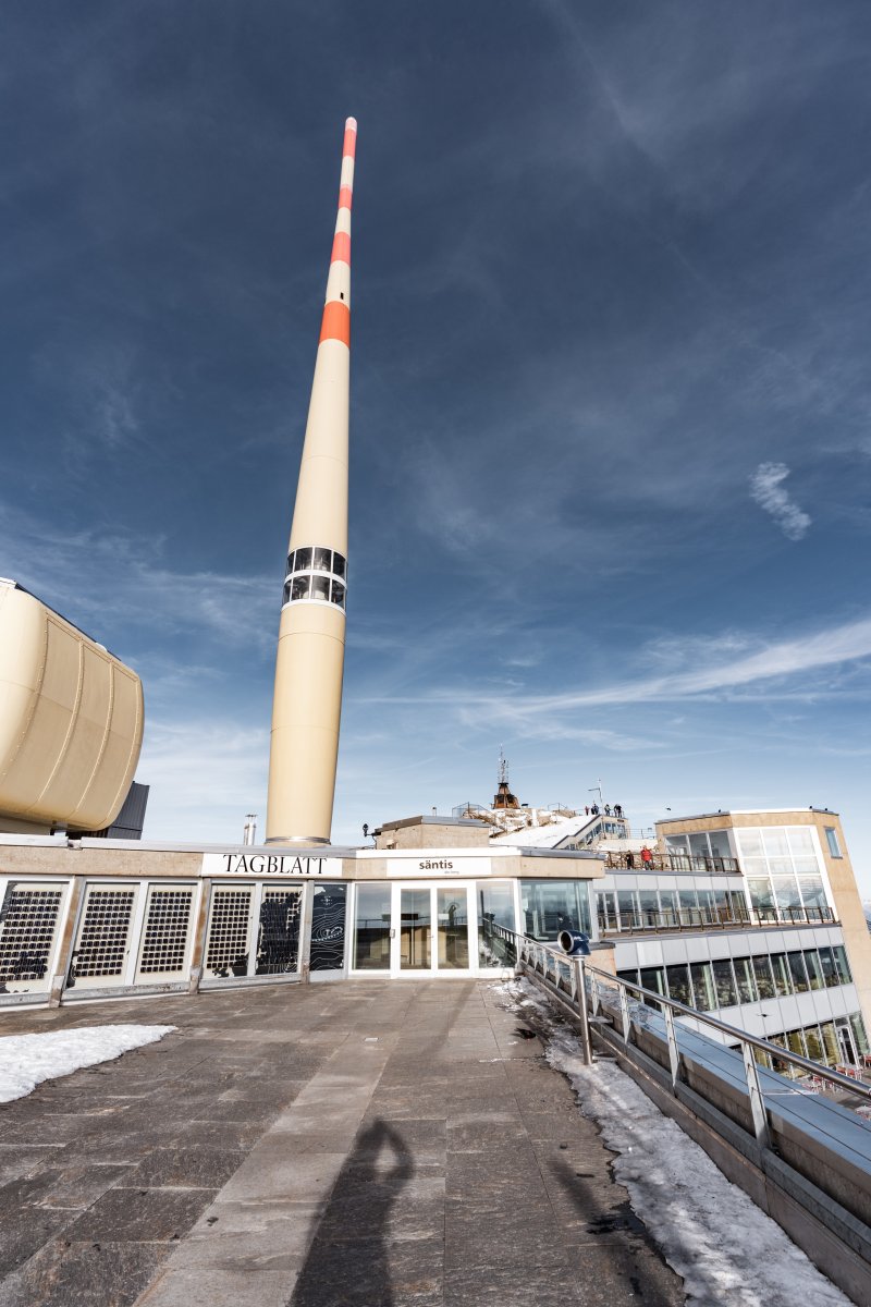 Aussichtsplattform Säntis, Oktober 2021