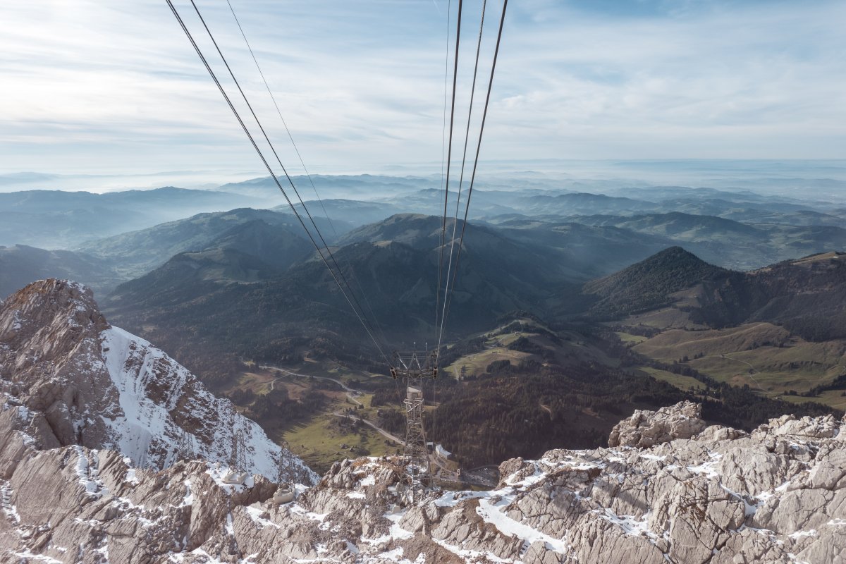 Luftseilbahn Schwägalp-Säntis, Oktober 2021