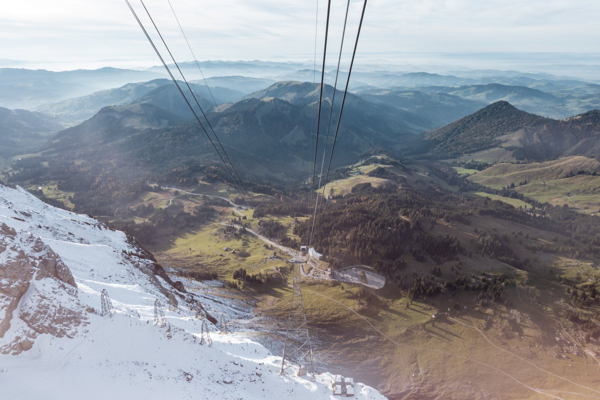 Luftseilbahn Schwägalp-Säntis, Oktober 2021