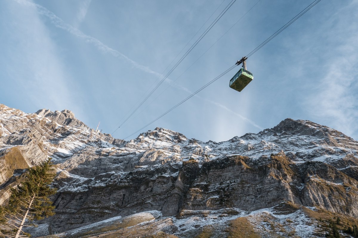 Luftseilbahn Schwägalp-Säntis, Oktober 2021