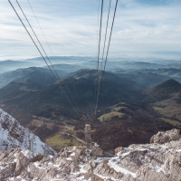 Luftseilbahn Schwägalp-Säntis, Oktober 2021