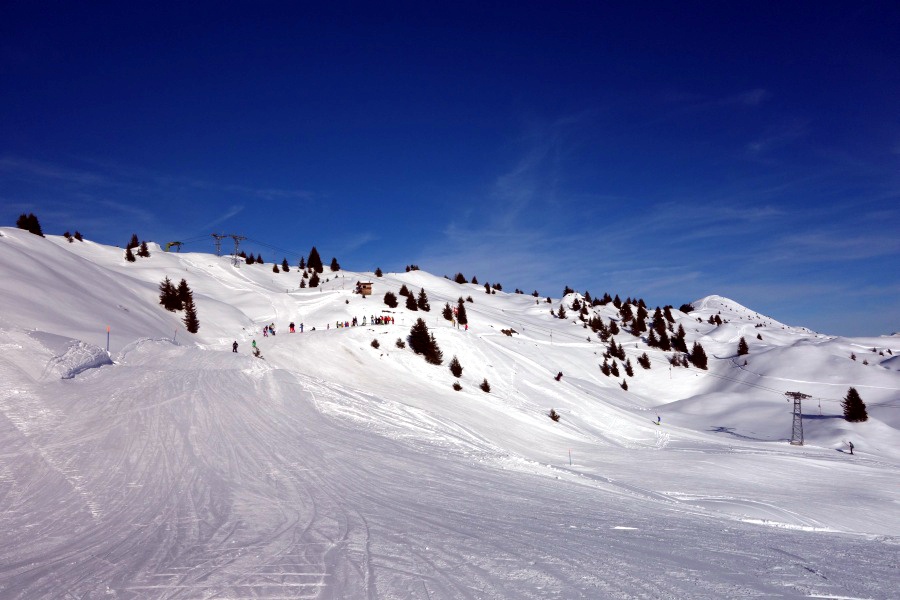 Schlepplift Alp Sarn, Dezember 2012