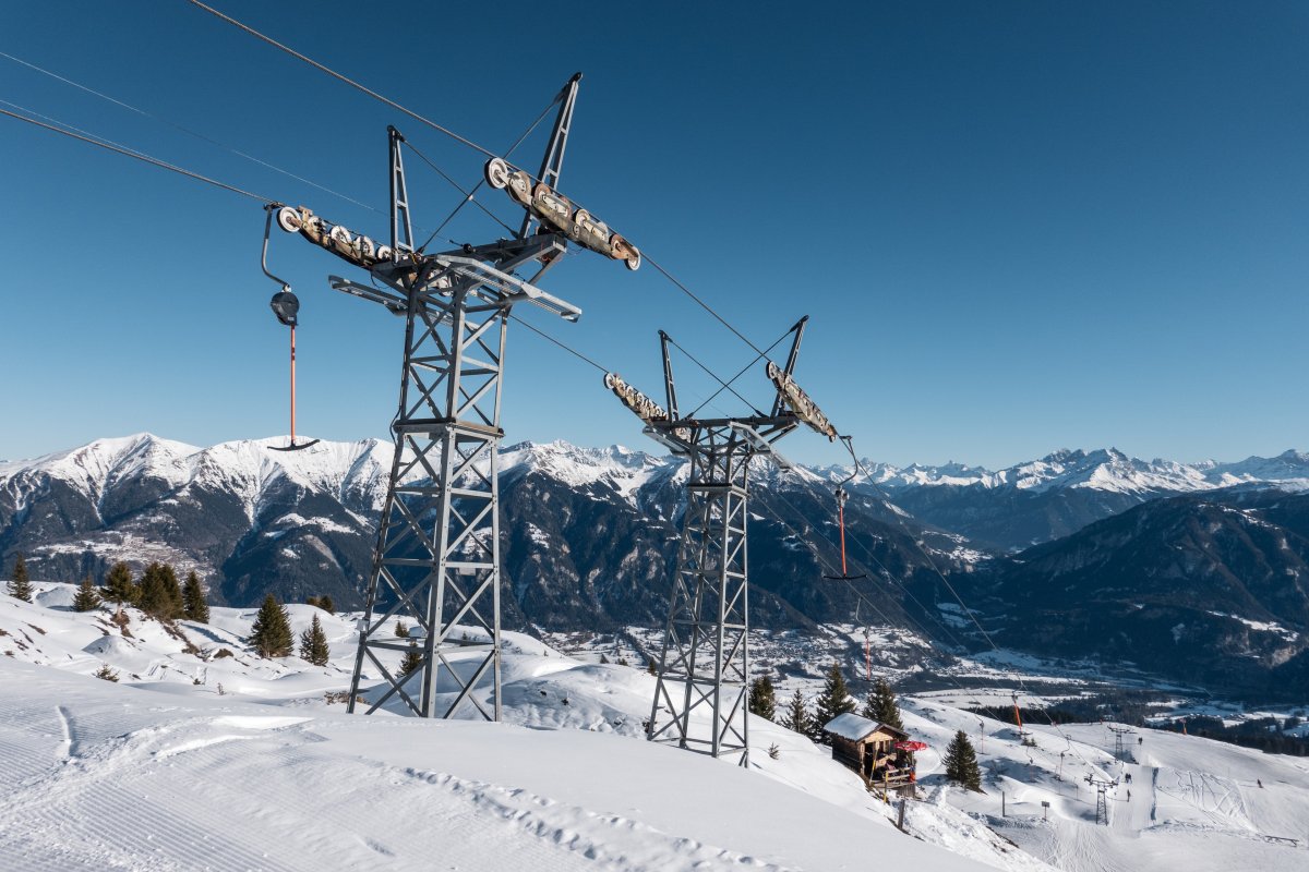 Schlepplift Alp Sarn, Dezember 2024