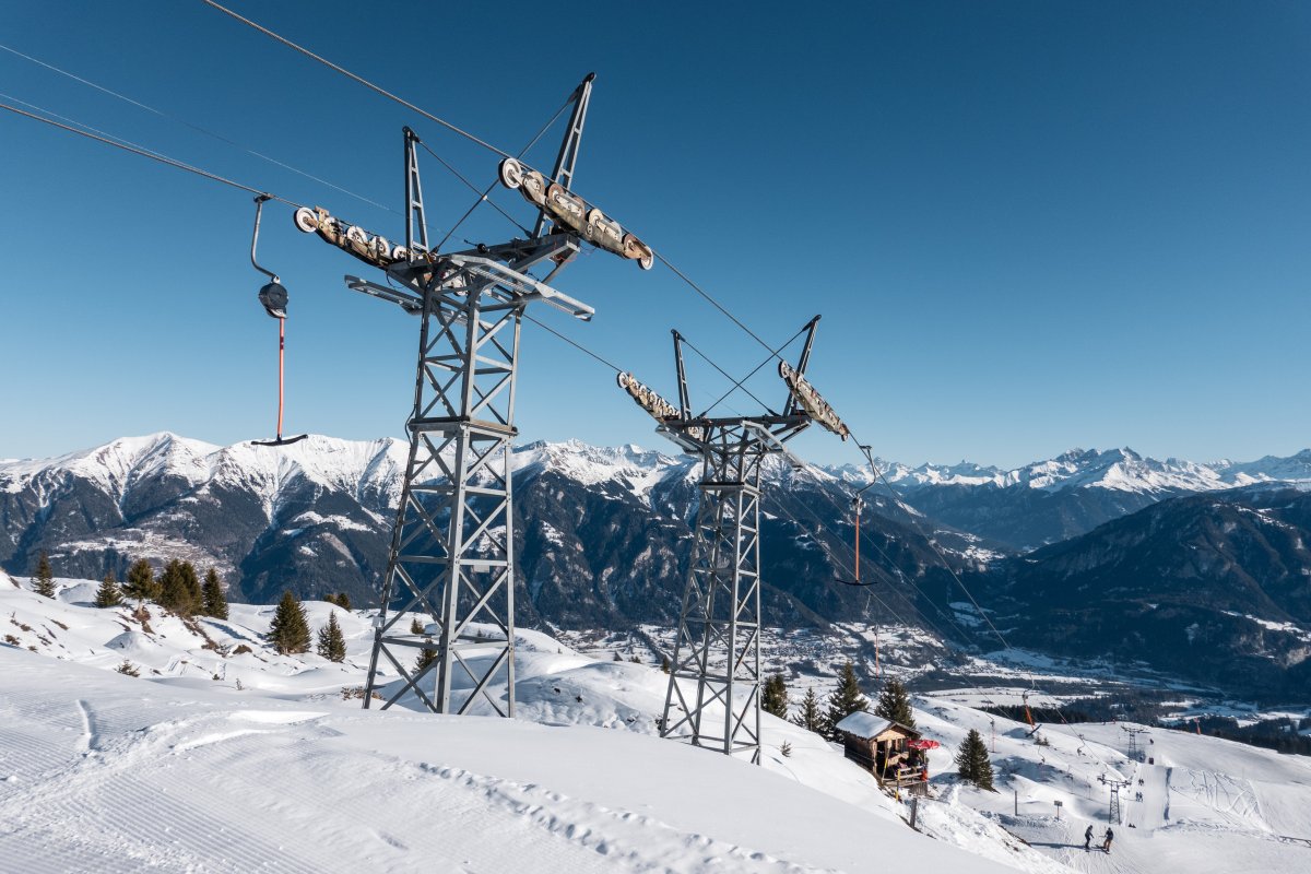 Schlepplift Alp Sarn, Dezember 2024