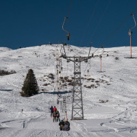 Schlepplift Alp Sarn, Dezember 2024