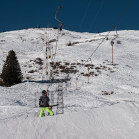 Schlepplift Alp Sarn, Dezember 2024