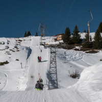 Schlepplift Alp Sarn, Dezember 2024