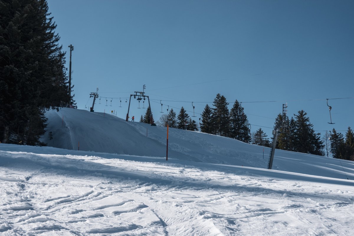 Schlepplift Engelstock, März 2022