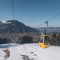 Kabinenbahn Sattel-Mostelberg, März 2022
