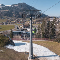 Kabinenbahn Sattel-Mostelberg, März 2022