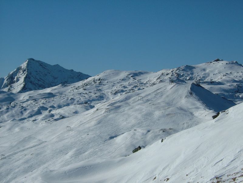 Schlepplifte am Piz Cartas, Dezember 2006