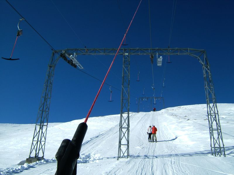 Schlepplifte Piz Cartas, Dezember 2006
