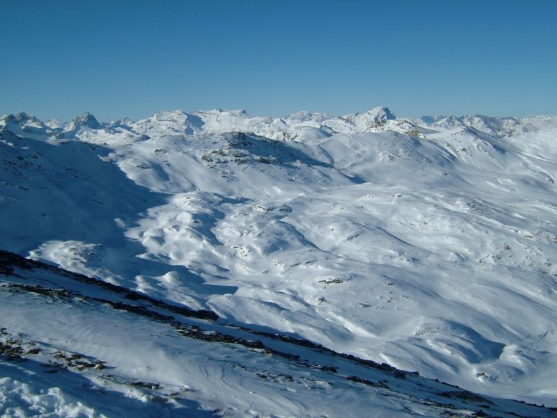 Panorama vom Piz Cartas, Dezember 2006