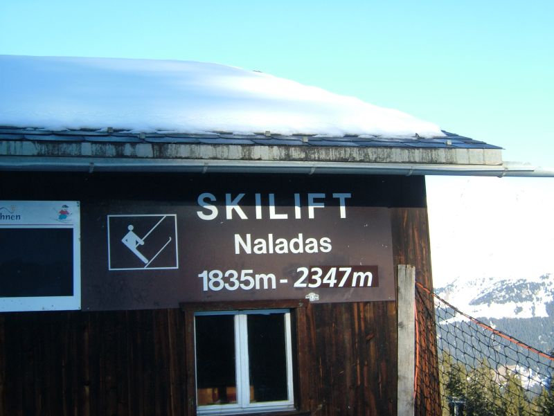 Talstation des Schlepplifts Naladas, Dezember 2006