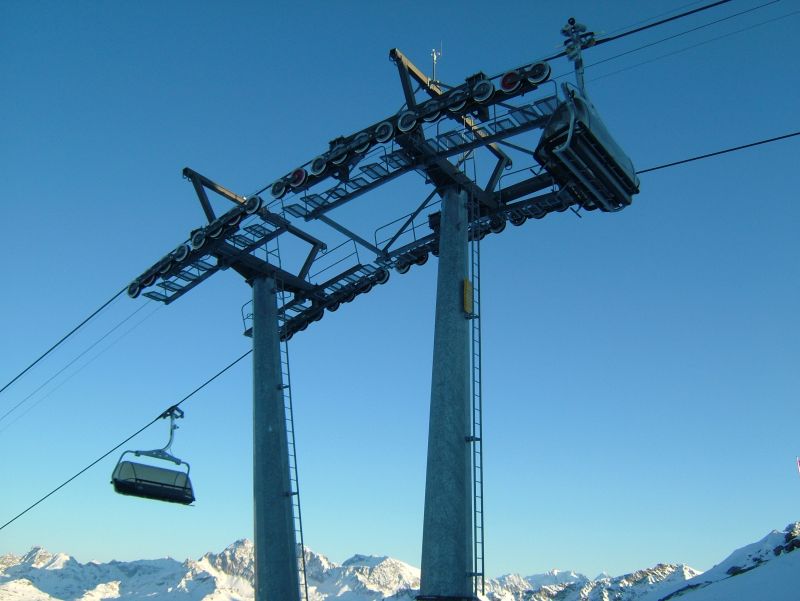 Sesselbahn Somtgant-Piz Martegnas, Dezember 2006