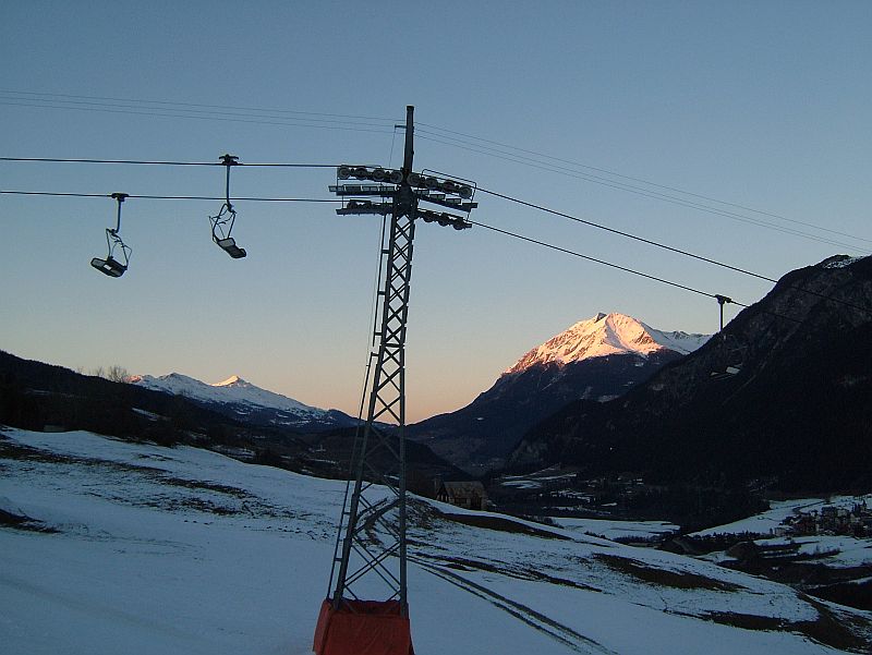 Sesselbahn Savognin-Tigignas, Dezember 2006
