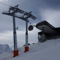 Bergstation der Kabinenbahn Tigignas-Somtgant, März 2013