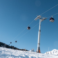 Kabinenbahn Savognin-Tigignas, Januar 2024