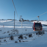 Kabinenbahn Savognin-Tigignas, Januar 2024