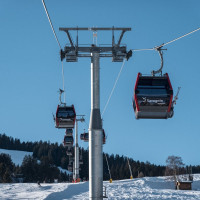 Kabinenbahn Savognin-Tigignas, Januar 2024