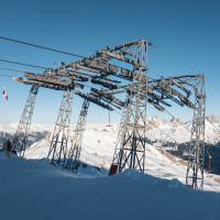 Schlepplifte Piz Cartas, Januar 2024