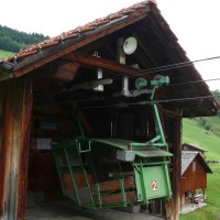 Luftseilbahn Spiringen-Kipfen, Juli 2008