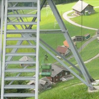 Luftseilbahn Kipfen-Tristel, Juli 2008