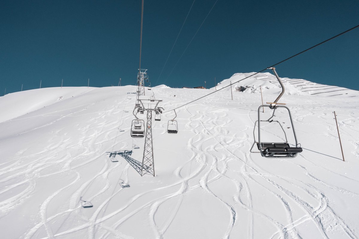 Unterwegs mit der Sesselbahn von der Schatzalp zur Strelaalp