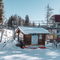 Talstation der Sesselbahn Schatzalp-Strelaalp, März 2020