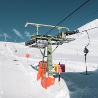 Schlepplift Strelaalp-Strelapass, März 2020