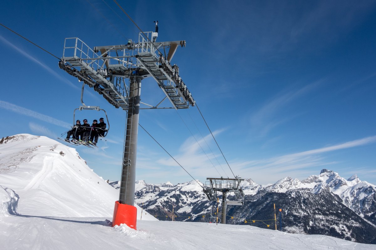 Sesselbahn Lengebrand-Parwengesattel, Februar 2018