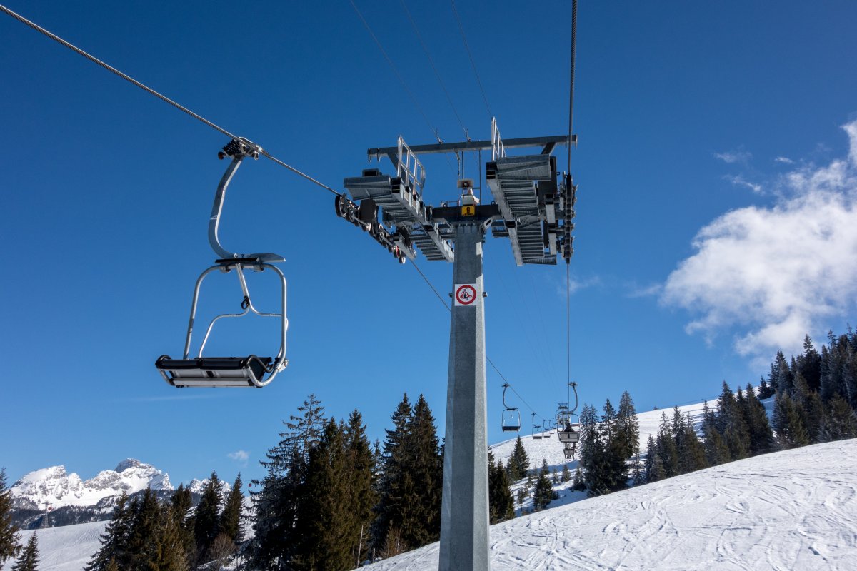 Sesselbahn Oeschseite-Büelti, Februar 2018