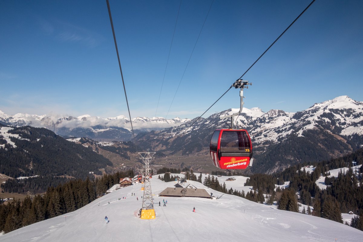 Kabinenbahn Eggweid-Rinderberg, Februar 2018