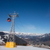Kabinenbahn Eggweid-Rinderberg, Februar 2018