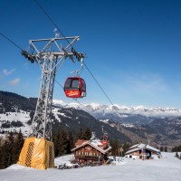 Kabinenbahn Eggweid-Rinderberg, Februar 2018