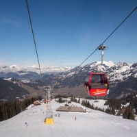 Kabinenbahn Eggweid-Rinderberg, Februar 2018