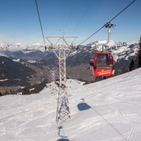 Kabinenbahn Eggweid-Rinderberg, Februar 2018
