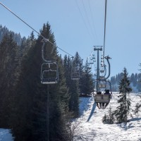Sesselbahn Oeschseite-Chübeli, Februar 2018