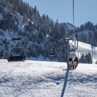 Sesselbahn Oeschseite-Chübeli, Februar 2018