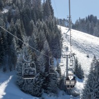 Sesselbahn Oeschseite-Chübeli, Februar 2018