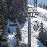 Sesselbahn Oeschseite-Chübeli, Februar 2018