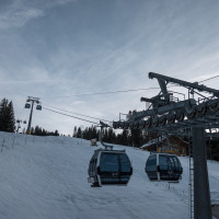 Kabinenbahn Saanenmöser-Kleiner Saanenwald, Dezember 2022