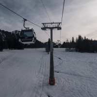 Kabinenbahn Saanenmöser-Kleiner Saanenwald, Dezember 2022