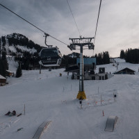 Kabinenbahn Saanenmöser-Kleiner Saanenwald, Dezember 2022