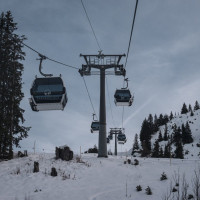 Kabinenbahn Kleiner Saanenwald-Saanerslochgrat, Dezember 2022