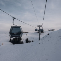 Kabinenbahn Kleiner Saanenwald-Saanerslochgrat, Dezember 2022