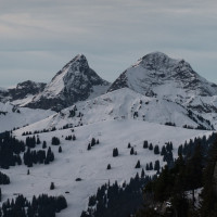 Stillgelegtes Skigebiet Rellerli, Dezember 2022